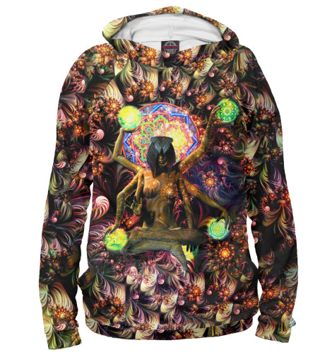 

Худи Print Bar, Белый, A Phycodelic Dream