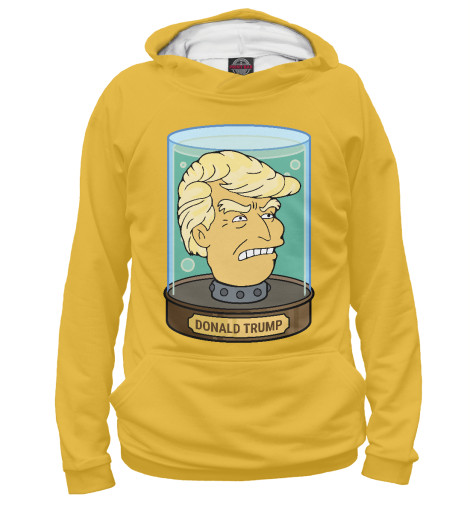 

Худи Print Bar, Белый, Donald Trump