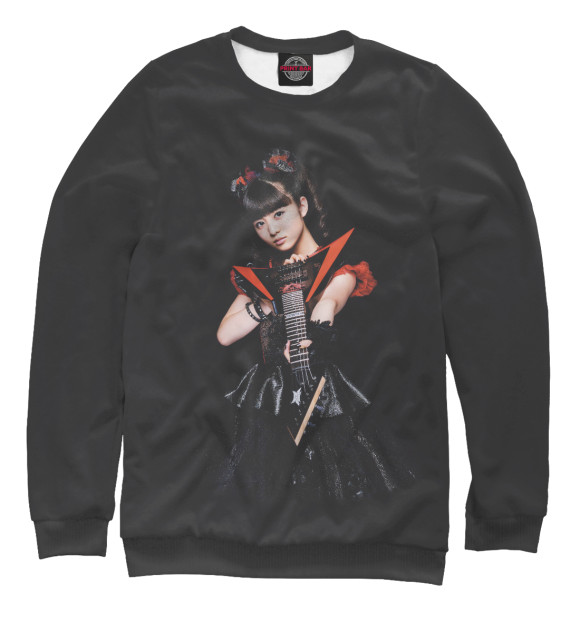Свитшот для мальчиков с изображением Babymetal цвета Белый