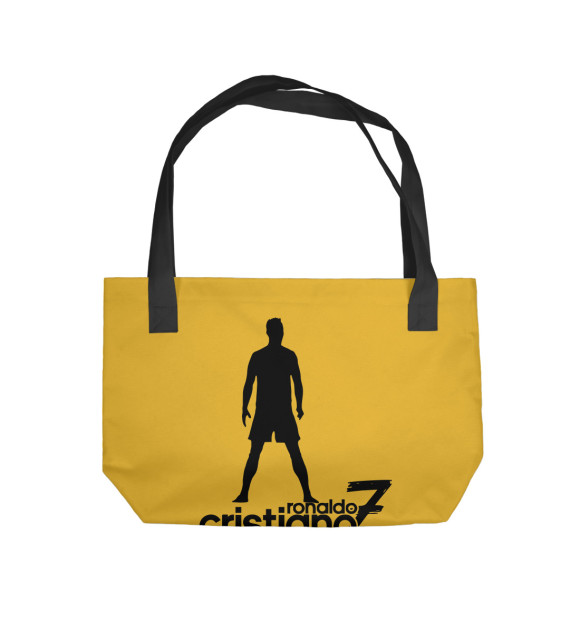 Пляжная сумка с изображением Ronaldo цвета 