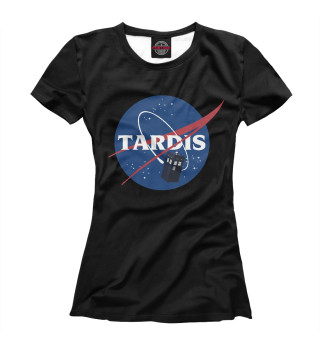 Женская футболка Tardis NASA