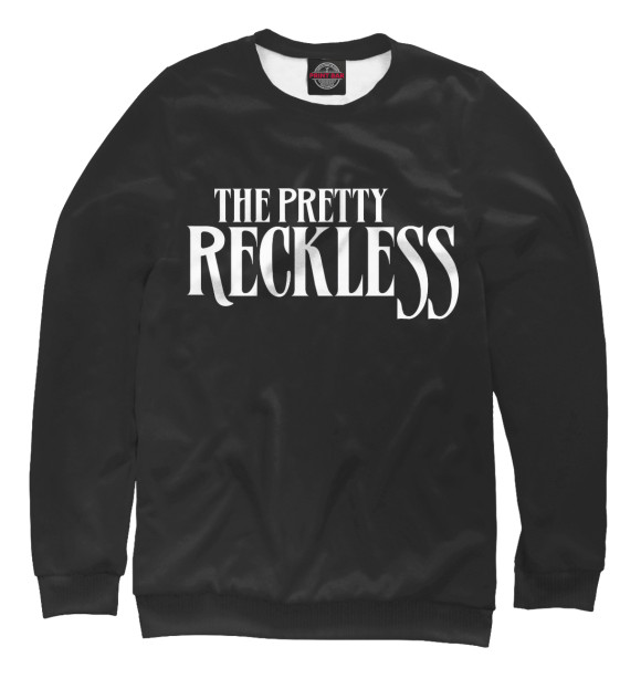 Свитшот для девочек с изображением The Pretty Reckless цвета Белый