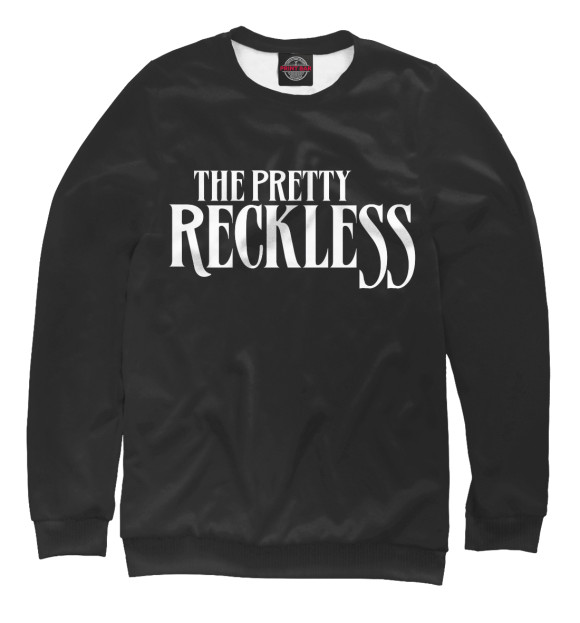 Мужской свитшот с изображением The Pretty Reckless цвета Белый