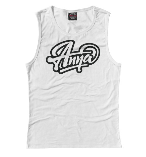 

Майки Print Bar, Белый, Anna