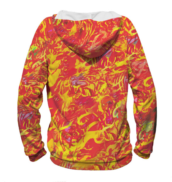 Мужское худи с изображением Hotline Miami 2 цвета Белый