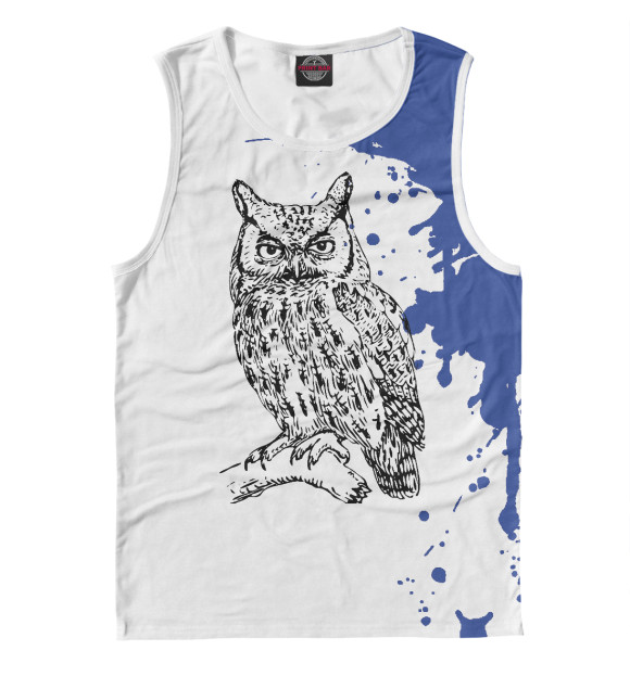 Майка для мальчика с притом Wisdom of the Ace цвета Белый Майка для мальчика с изображением Wisdom of the Ace цвета Белый