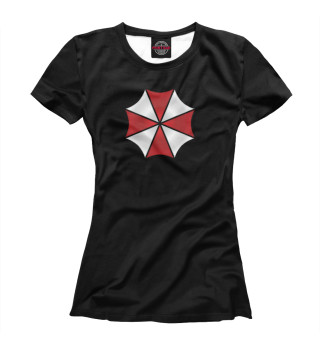 Женская футболка Umbrella Corporation Logo