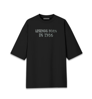 Женская футболка оверсайз 1986