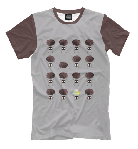 

Футболки Print Bar, Серый, Studio Ghibli