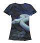 Женская футболка Белая змея