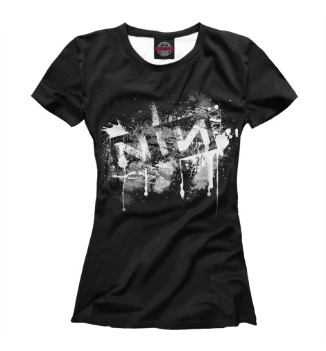 

Футболки Print Bar, Белый, Nine Inch Nails