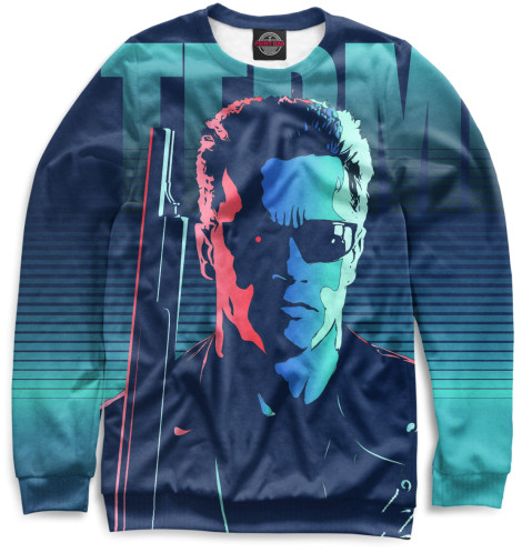 

Свитшоты Print Bar, Белый, Терминатор