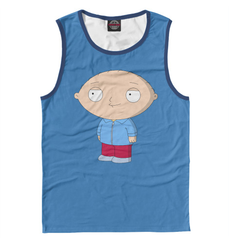 

Майки Print Bar, Белый, Stewie