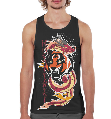 

Майки борцовки Print Bar, Белый, Muay Thai