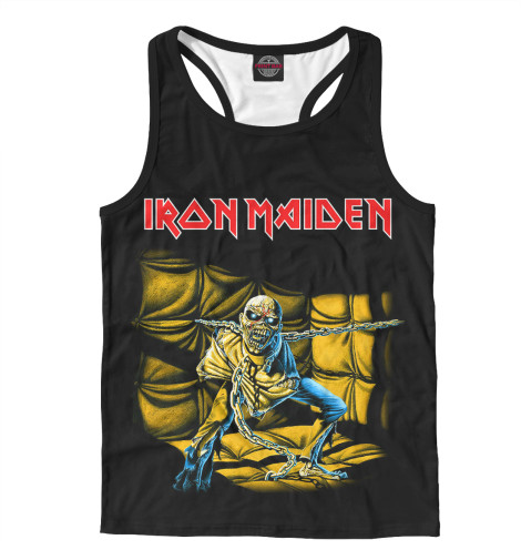 

Майки борцовки Print Bar, Белый, Iron Maiden Piece of Mind
