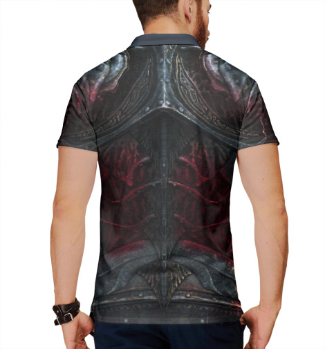 

Поло Print Bar, Белый, Daedric Armor
