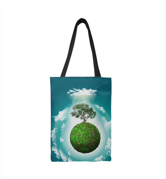 Сумка-шоппер с изображением Древо жизни цвета 