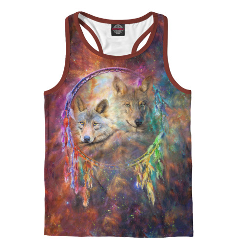 

Майки борцовки Print Bar, Белый, Wolf Cubs