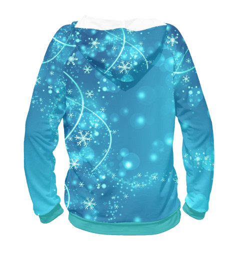 

Худи Print Bar, Белый, Зимняя сказка