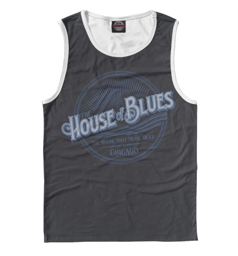 

Майки Print Bar, Белый, House of Blues