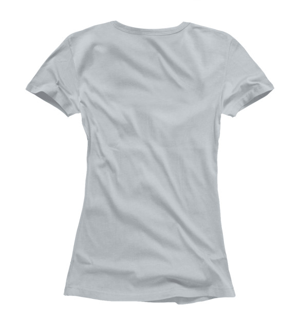 Женская футболка с изображением Шишкин И.И. Первый снег цвета Белый