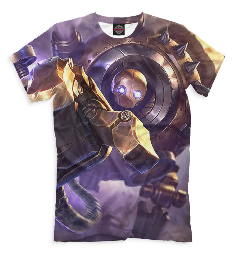 

Футболки Print Bar, Серый, Blitzcrank