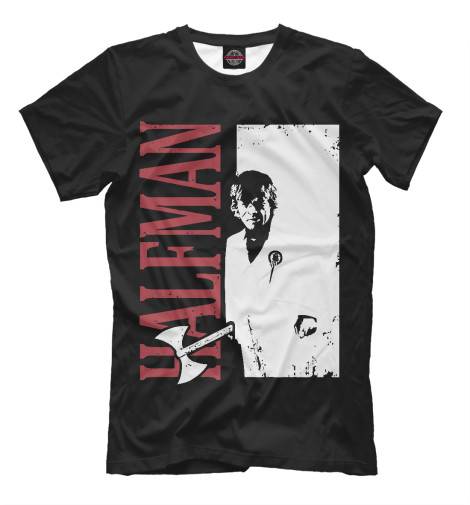 

Футболки Print Bar, Черный, Halfman