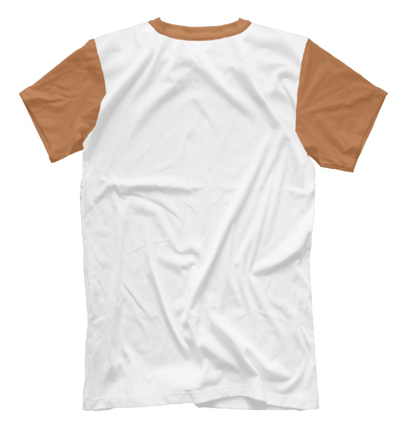 Мужская футболка с изображением Играй как RuFF цвета Белый