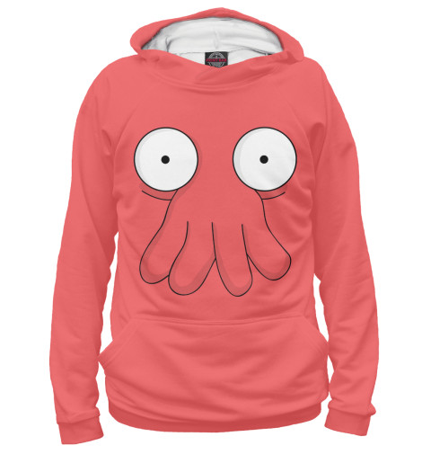 

Худи Print Bar, Белый, Доктор Зойдберг