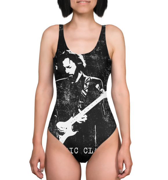 Купальник-боди с изображением Eric Clapton цвета 