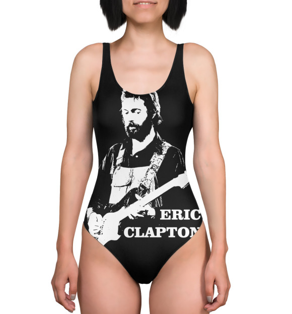 Купальник-боди с изображением ERIC CLAPTON цвета 