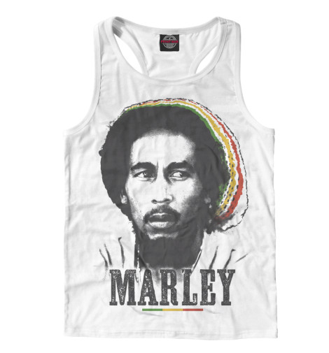 

Майки борцовки Print Bar, Белый, Bob Marley
