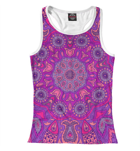 

Майки борцовки Print Bar, Белый, Mandala
