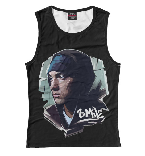 

Майки Print Bar, Белый, Eminem