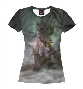 Женская футболка Медуза горгона