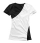 Женская футболка Russia Black&White