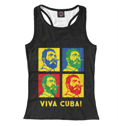 

Майки борцовки Print Bar, Белый, Viva Cuba
