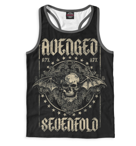 

Майки борцовки Print Bar, Белый, Avenged Sevenfold