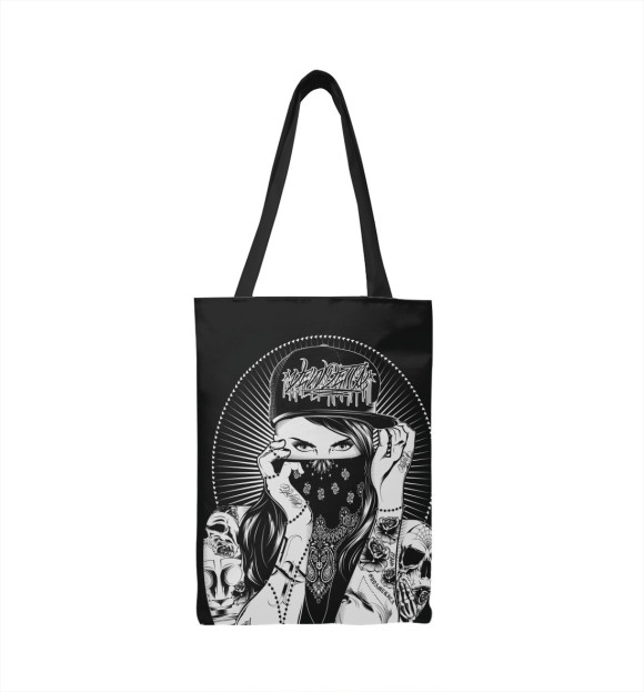 Сумка-шоппер с изображением Бандитка цвета 