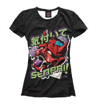 Женская футболка Senpai