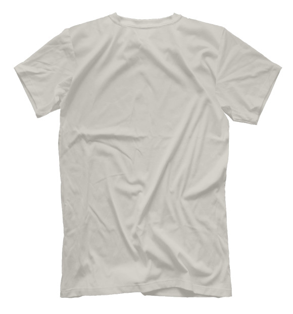 Мужская футболка с изображением Роджер цвета Белый