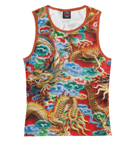 

Майки Print Bar, Белый, Dragon