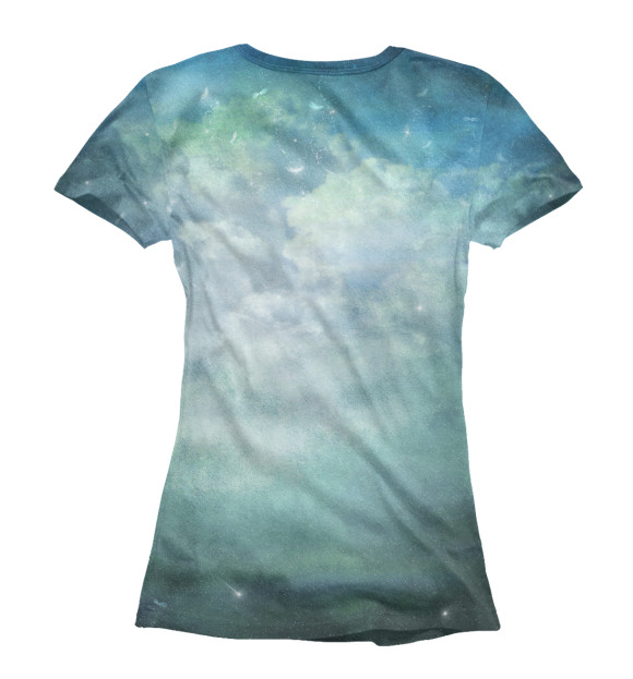 Футболка для девочек с изображением Путешествие цвета Белый