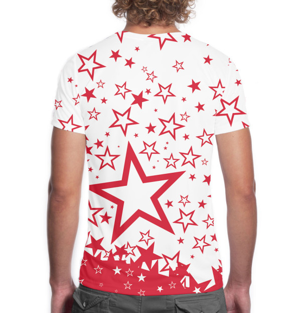 Мужская футболка с изображением Эдуард Стрельцов цвета Белый