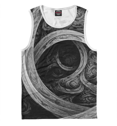 

Майки Print Bar, Белый, Fractal
