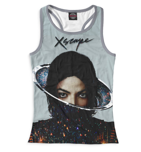 

Майки борцовки Print Bar, Белый, Michael Jackson