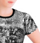 Женская футболка Череп из ахегао