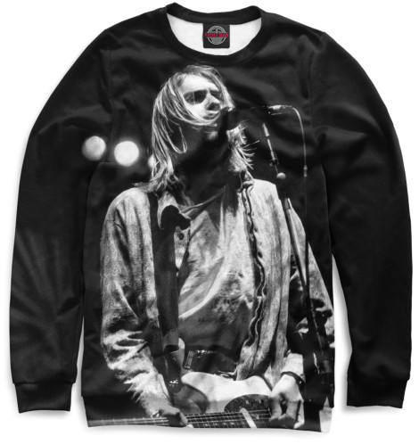 

Свитшоты Print Bar, Белый, Kurt Cobain