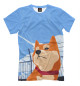 Мужская футболка shiba inu