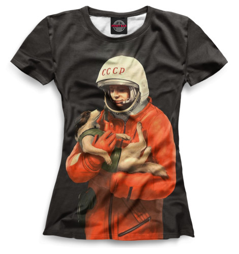 

Футболки Print Bar, Белый, Гагарин